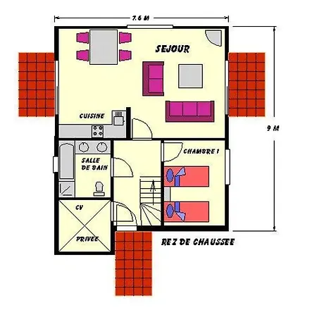 Holiday home Chateau Cazaleres *